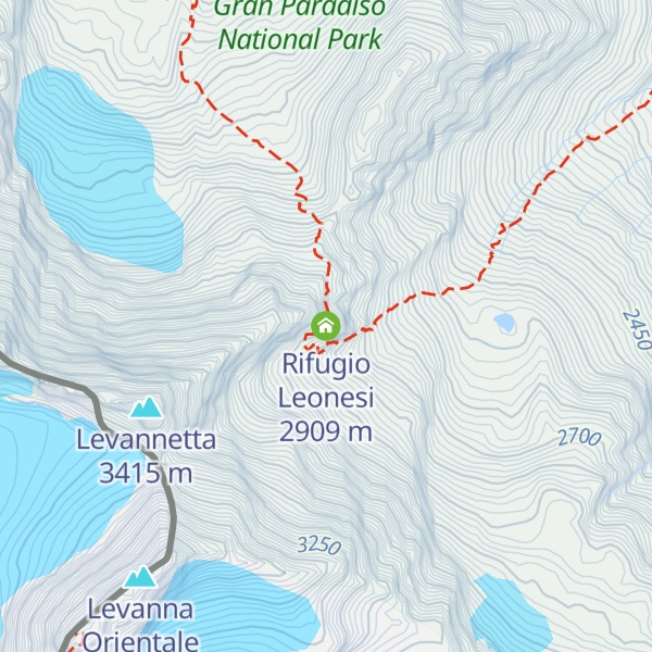 Map of Rifugio Leonesi
