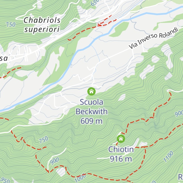 Map of Scuola Beckwith