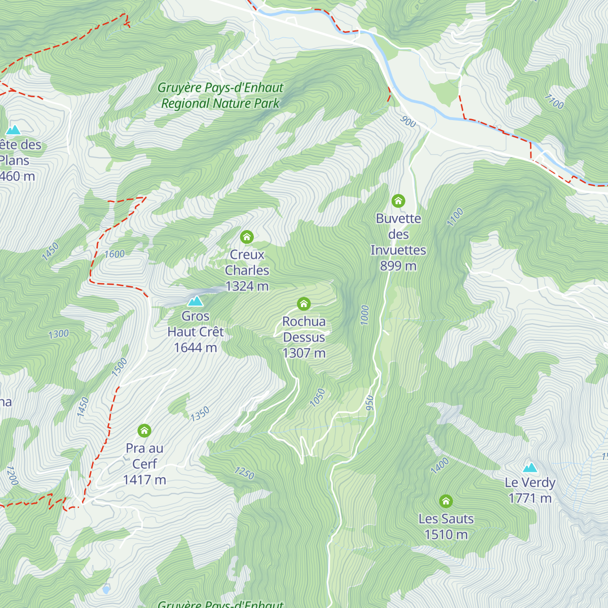 Rochua Dessus map