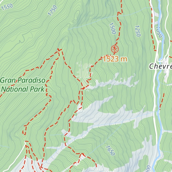Map of Gite d'étape Etienne Dayné