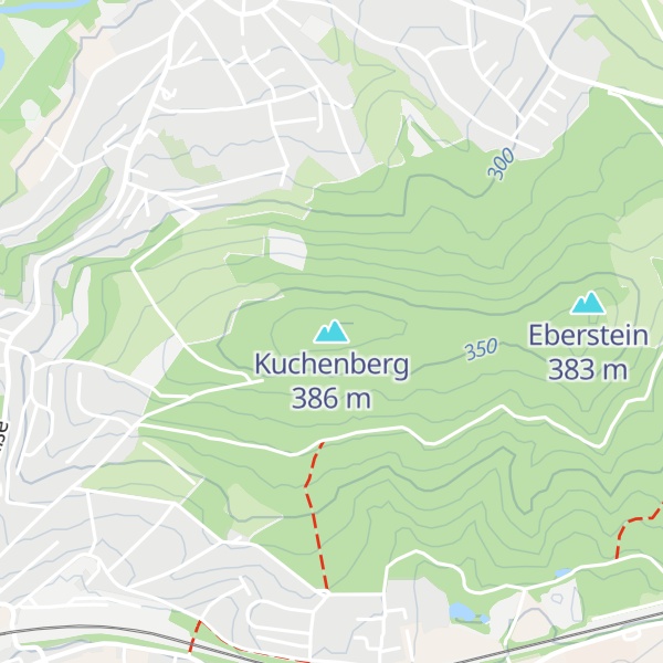 Map of Kuchenberg