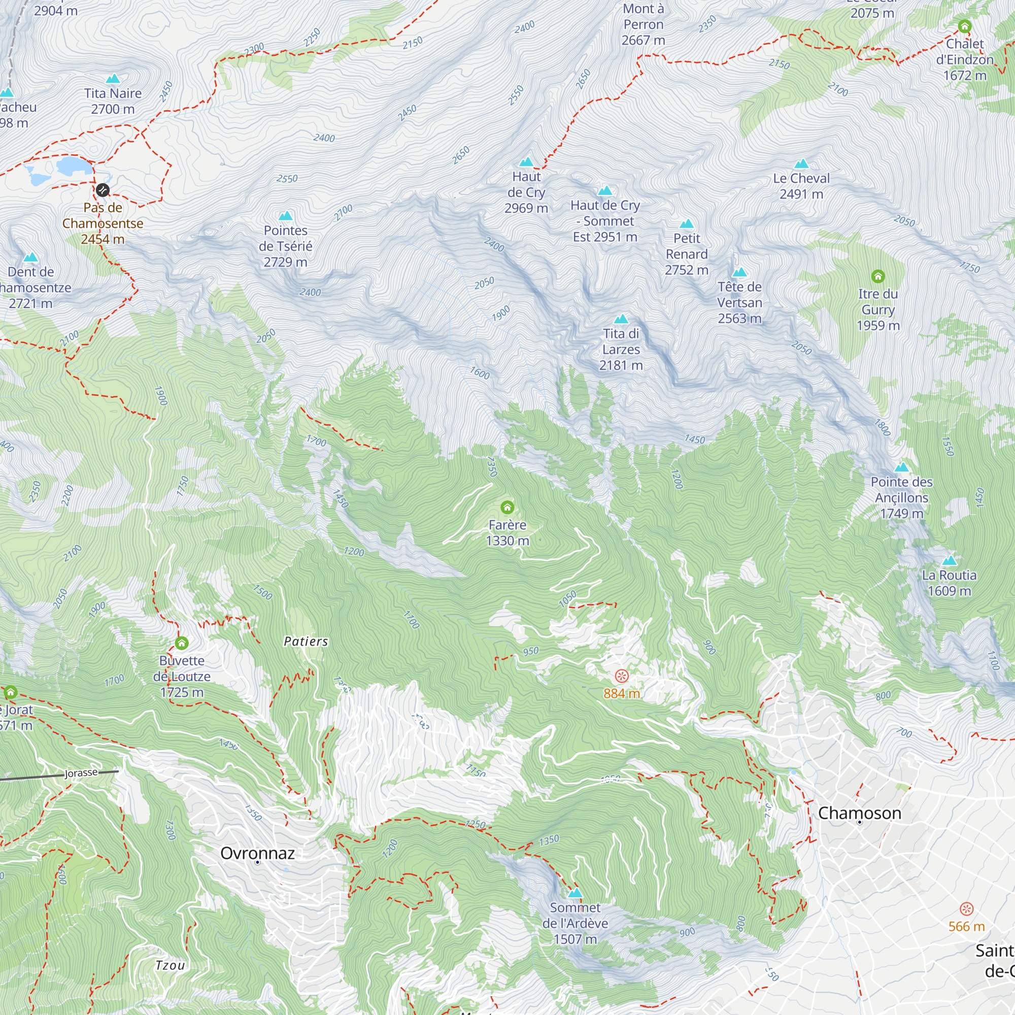 Farère map
