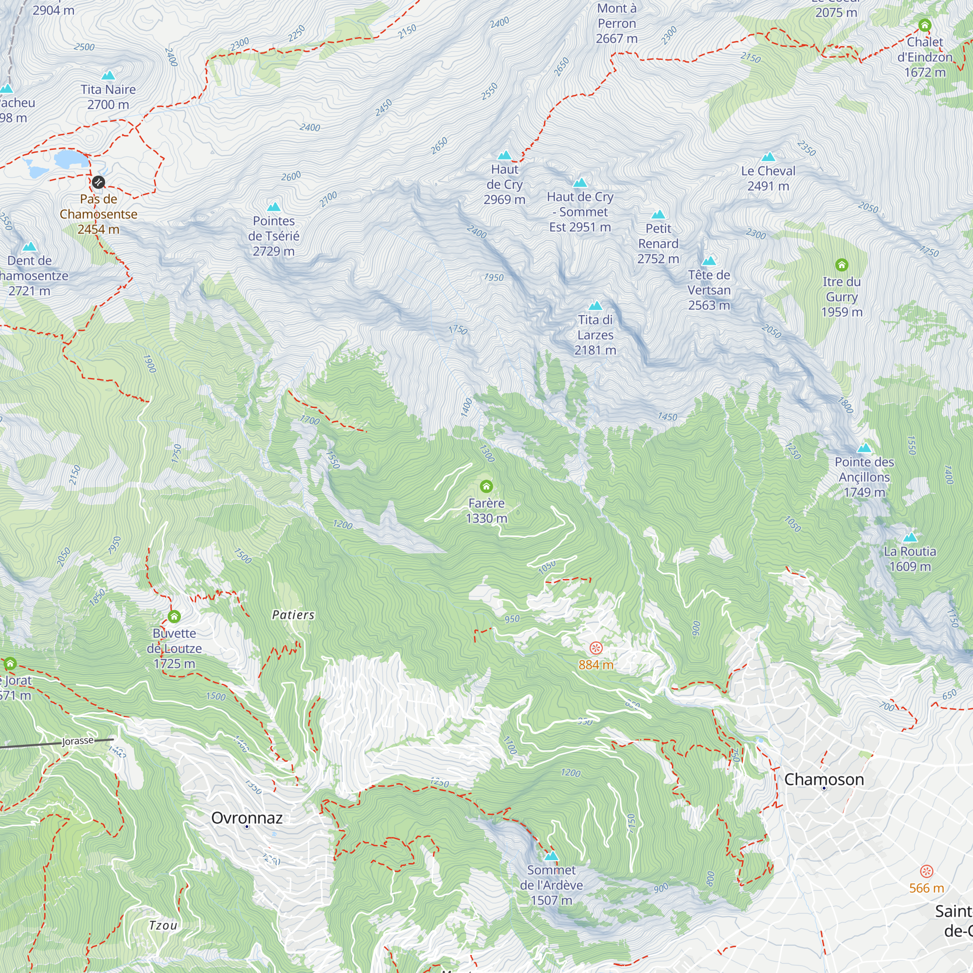 Farère map