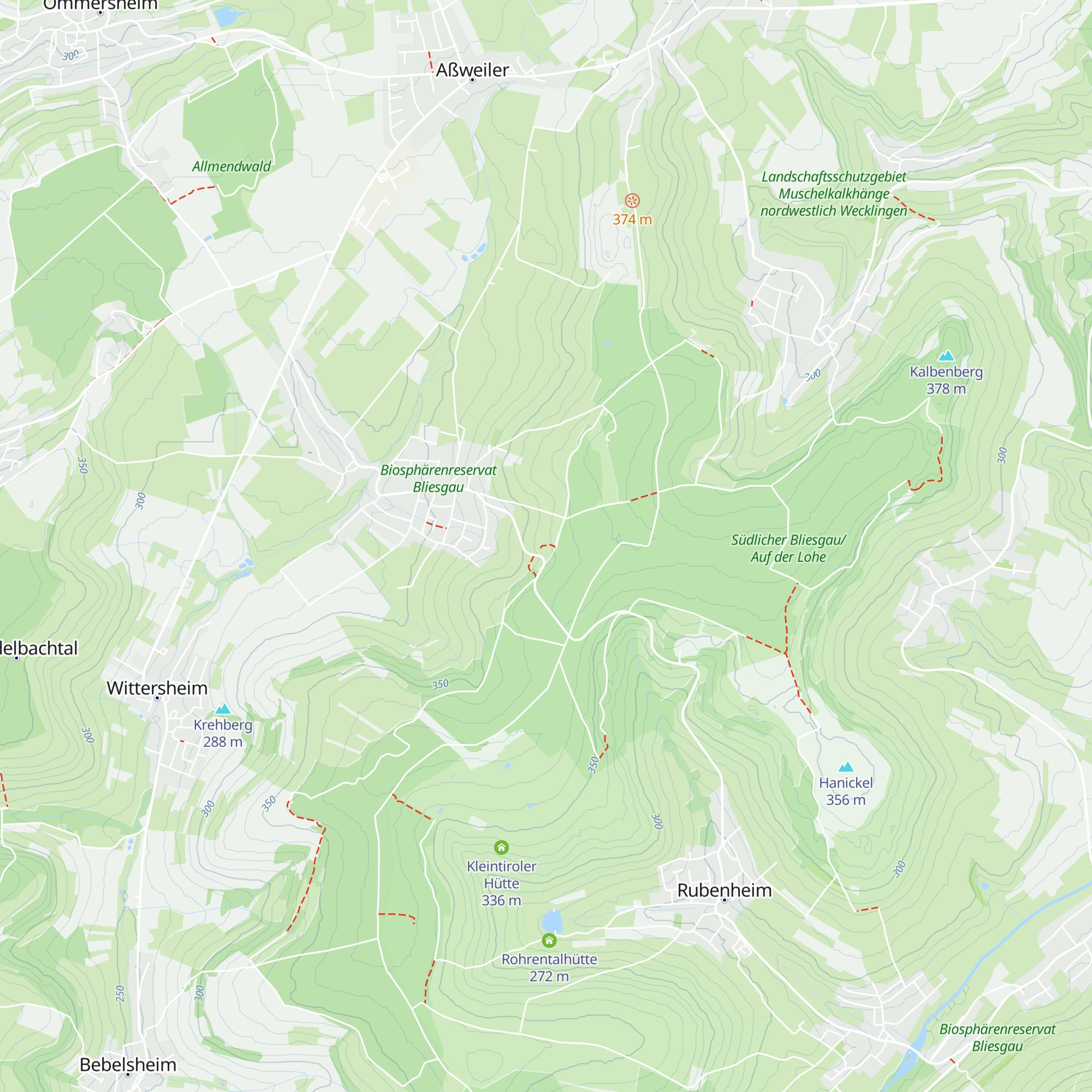 Schornwaldhütte map