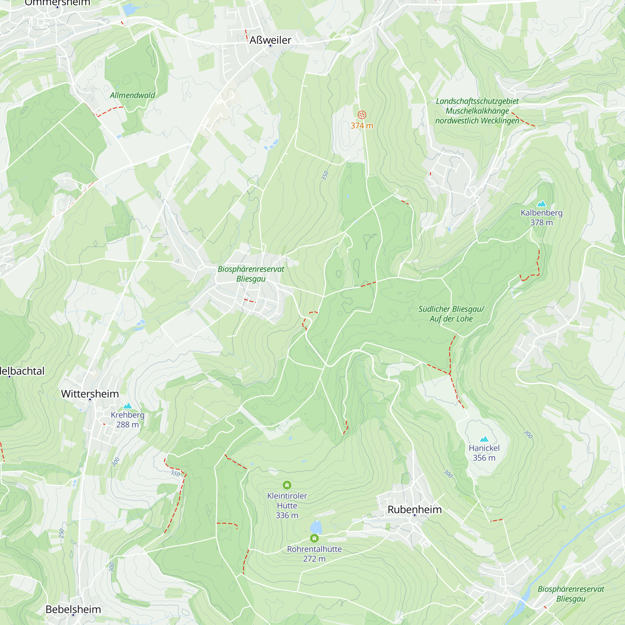 Schornwaldhütte map