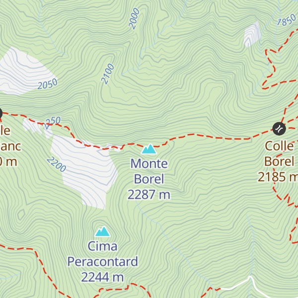 Map of Monte Borel
