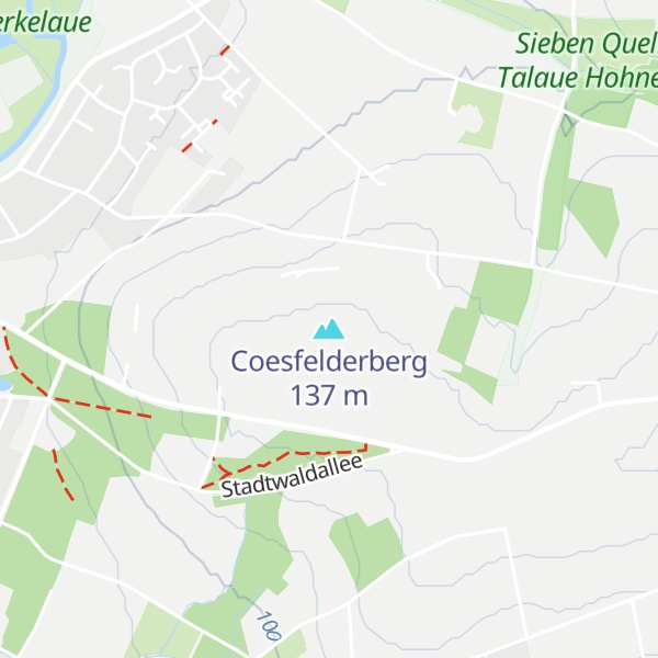 Map of Coesfelderberg