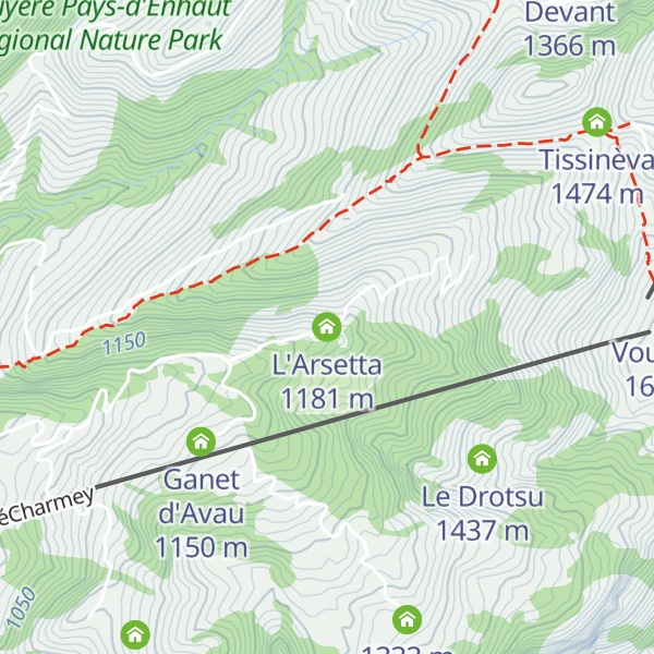 Map of L'Arsetta
