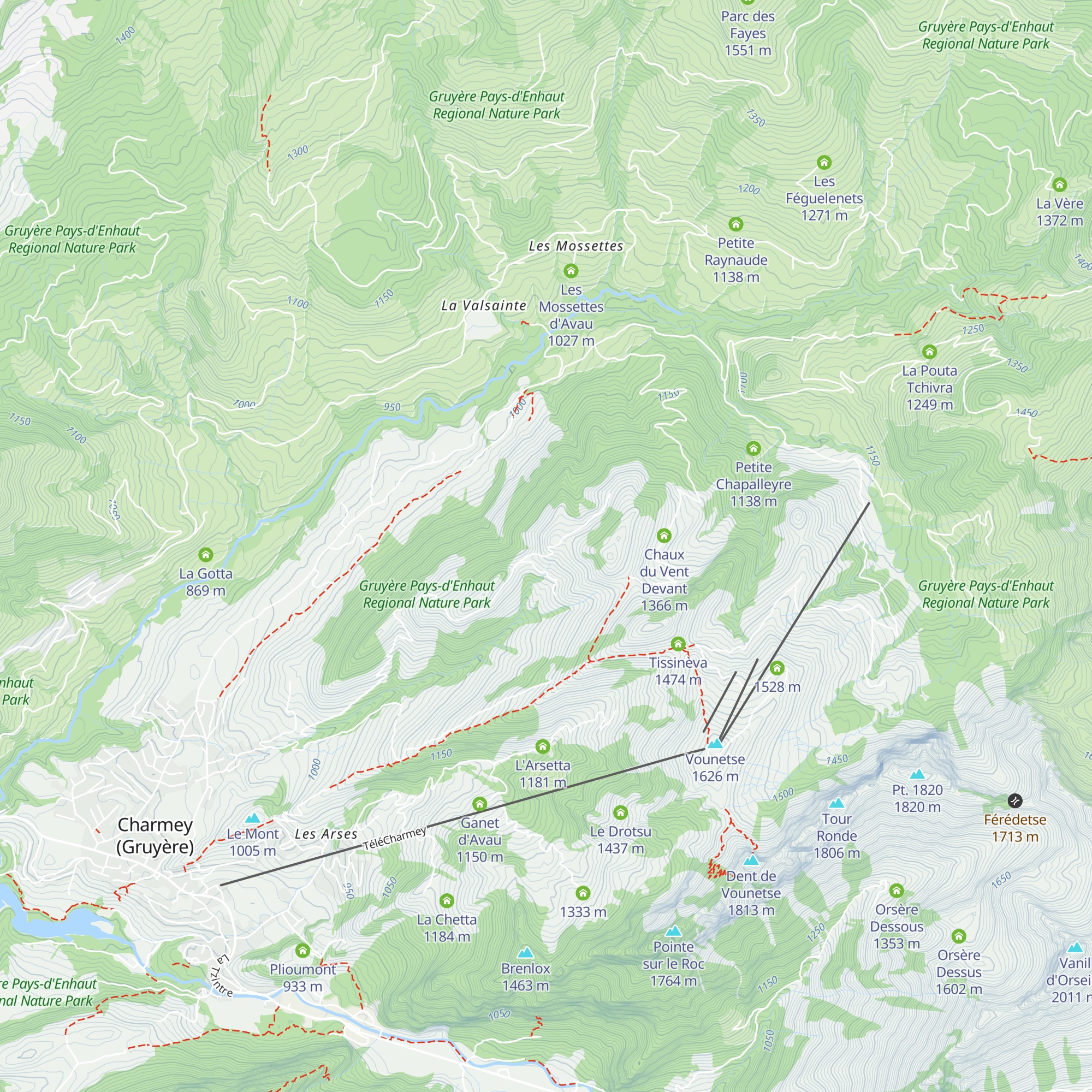 L'Arsajoux map