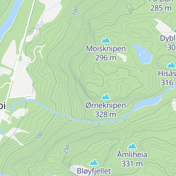 Map of Ørnereiret