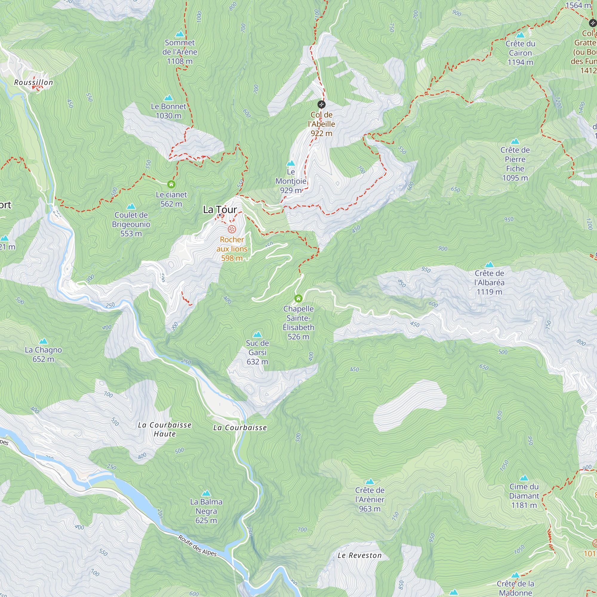 Chapelle Sainte-Élisabeth map