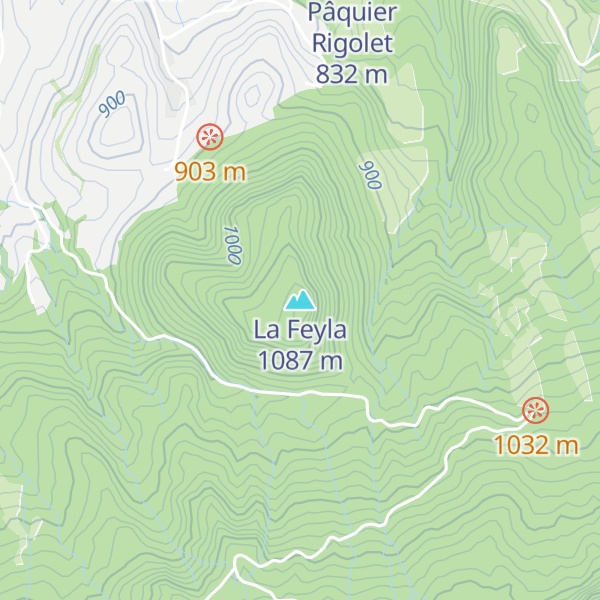 Map of La Feyla