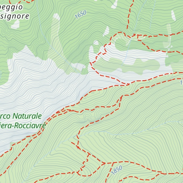 Map of Monte Salancia