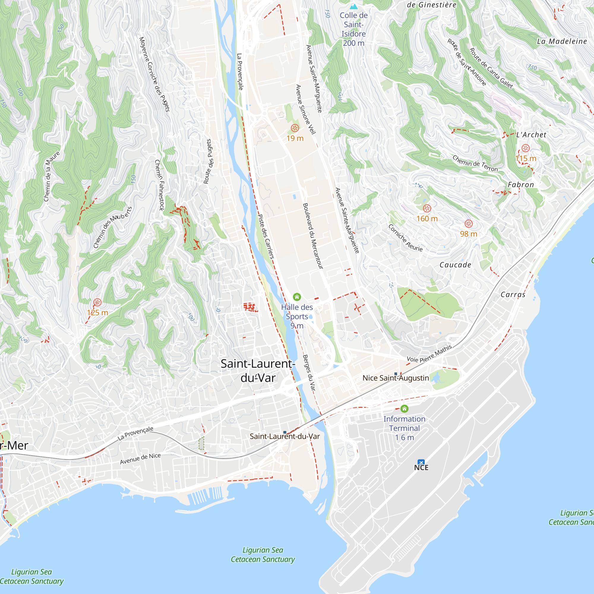 Halle des Sports map