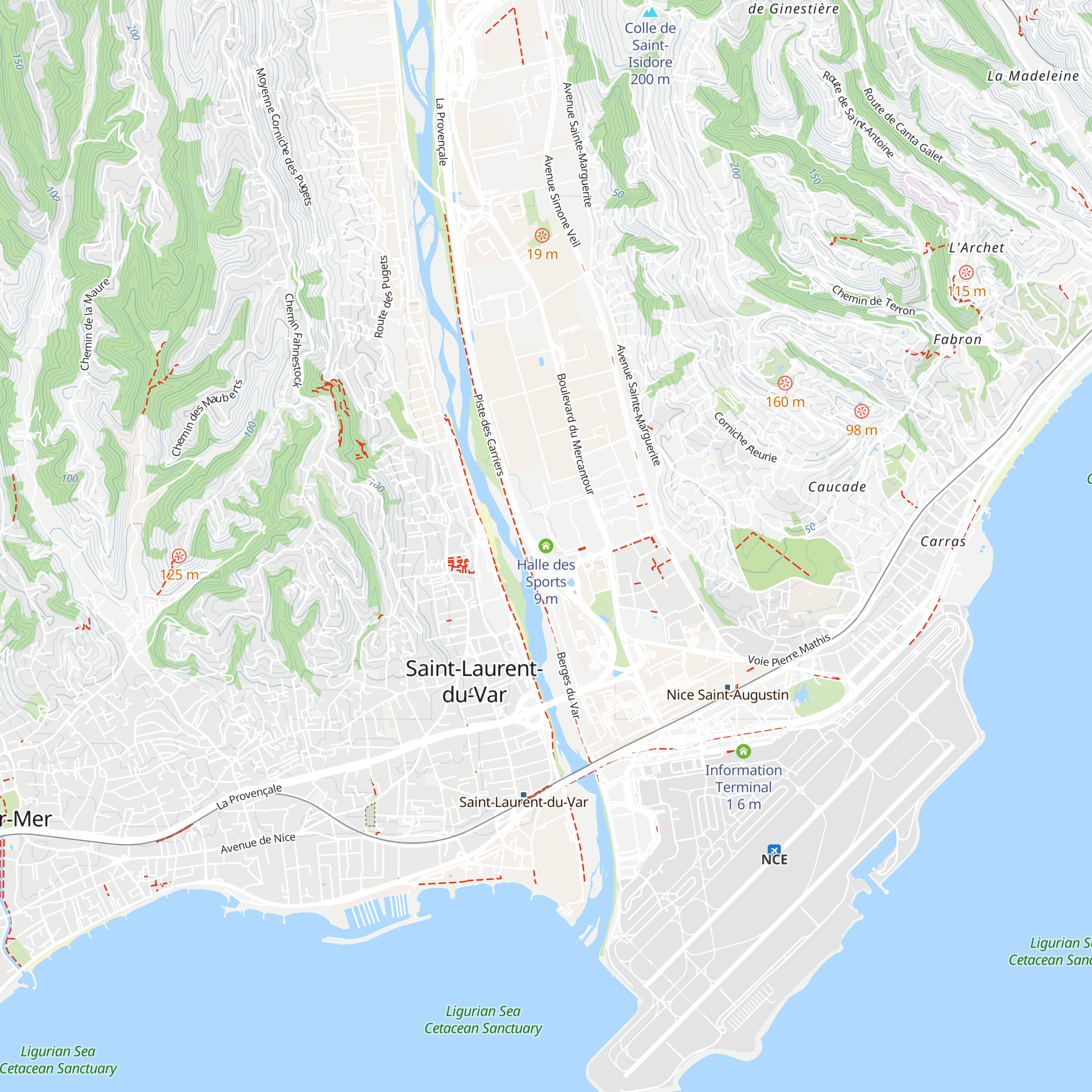Halle des Sports map
