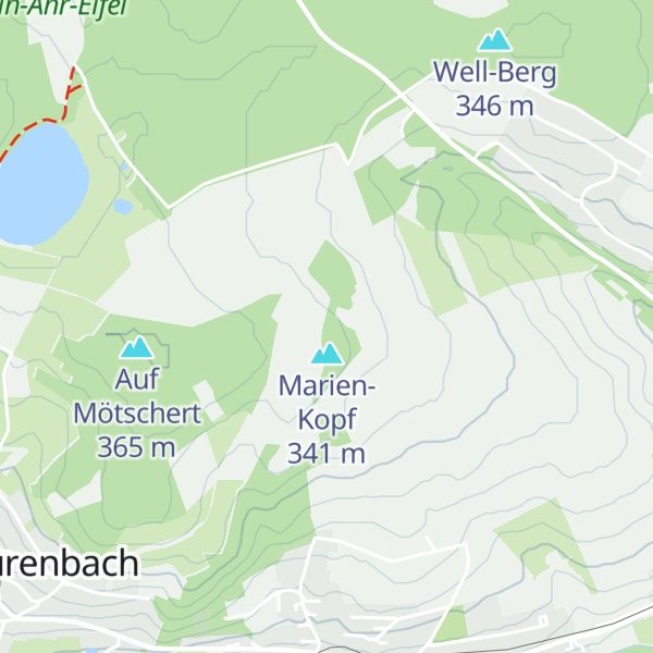 Map of Schutzhütte Brohltahlblick