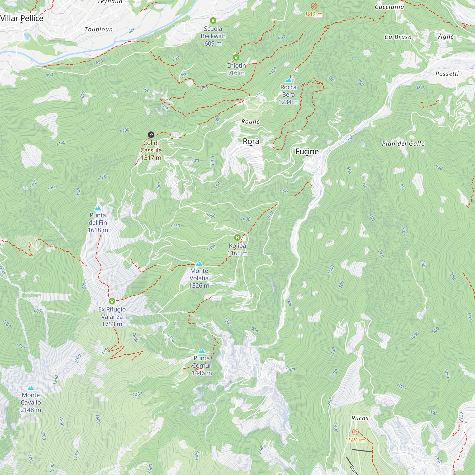 Koliba map