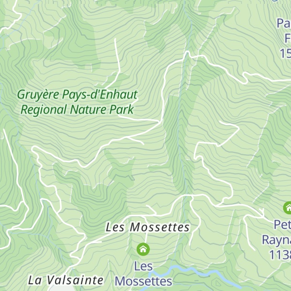 Map of Gros Grenérets