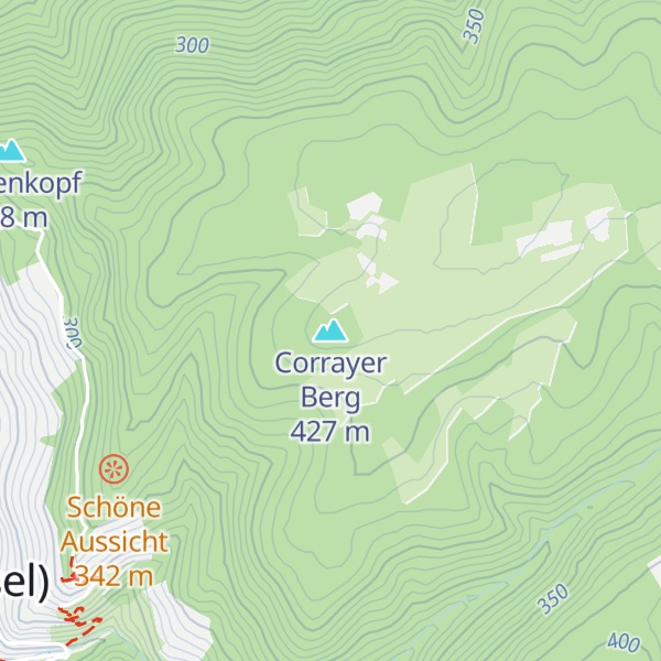Map of Corrayer Berg