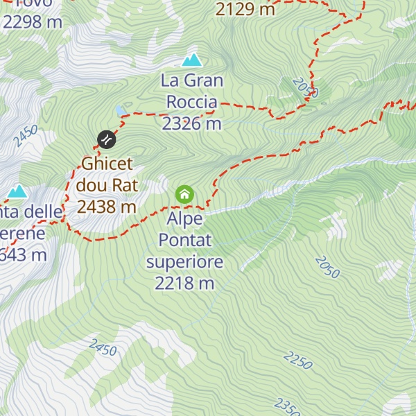 Map of Alpe Pontat