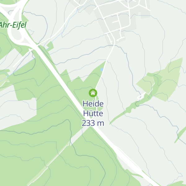 Map of Heide Hütte