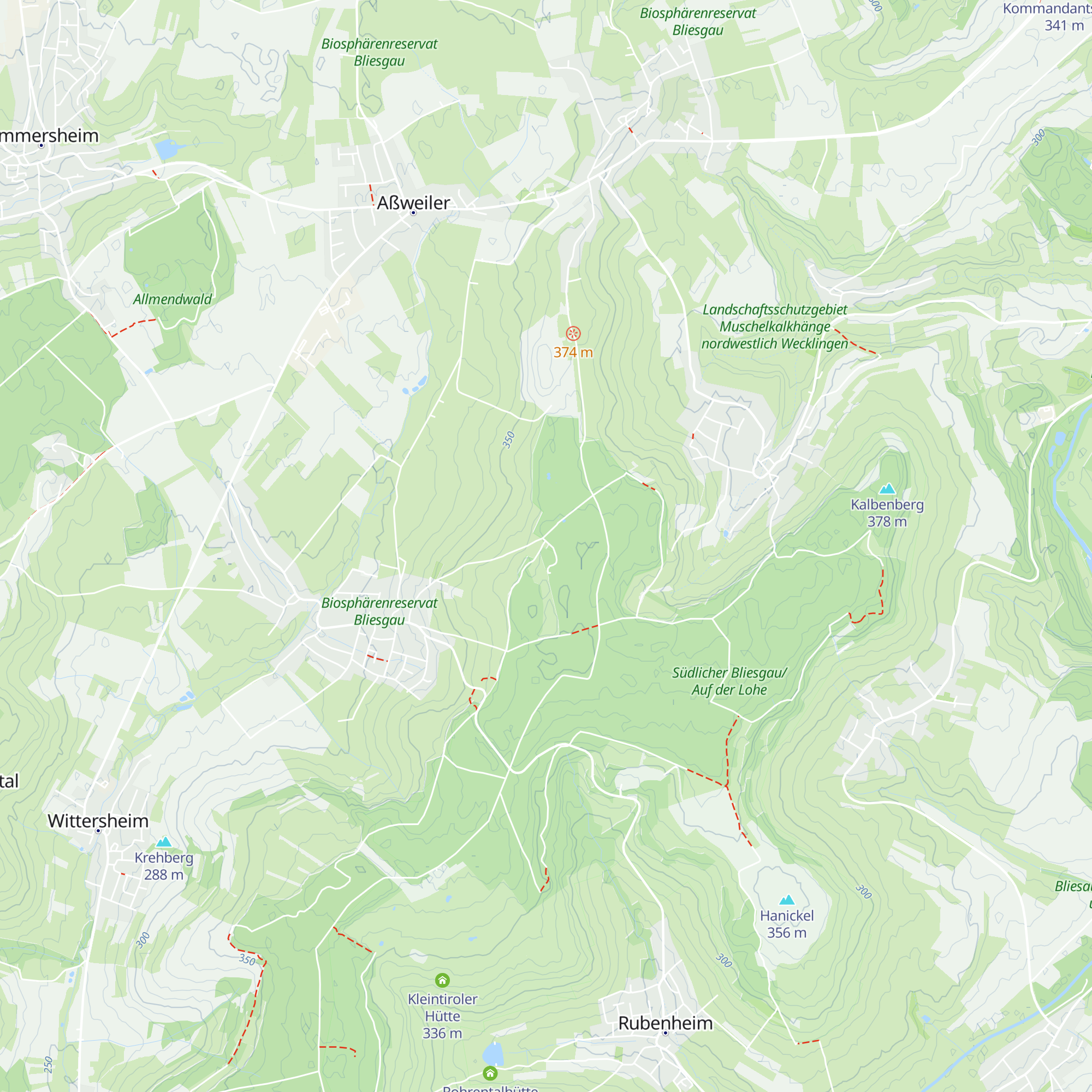 Wanderhütte Erfweiler-Ehlingen map