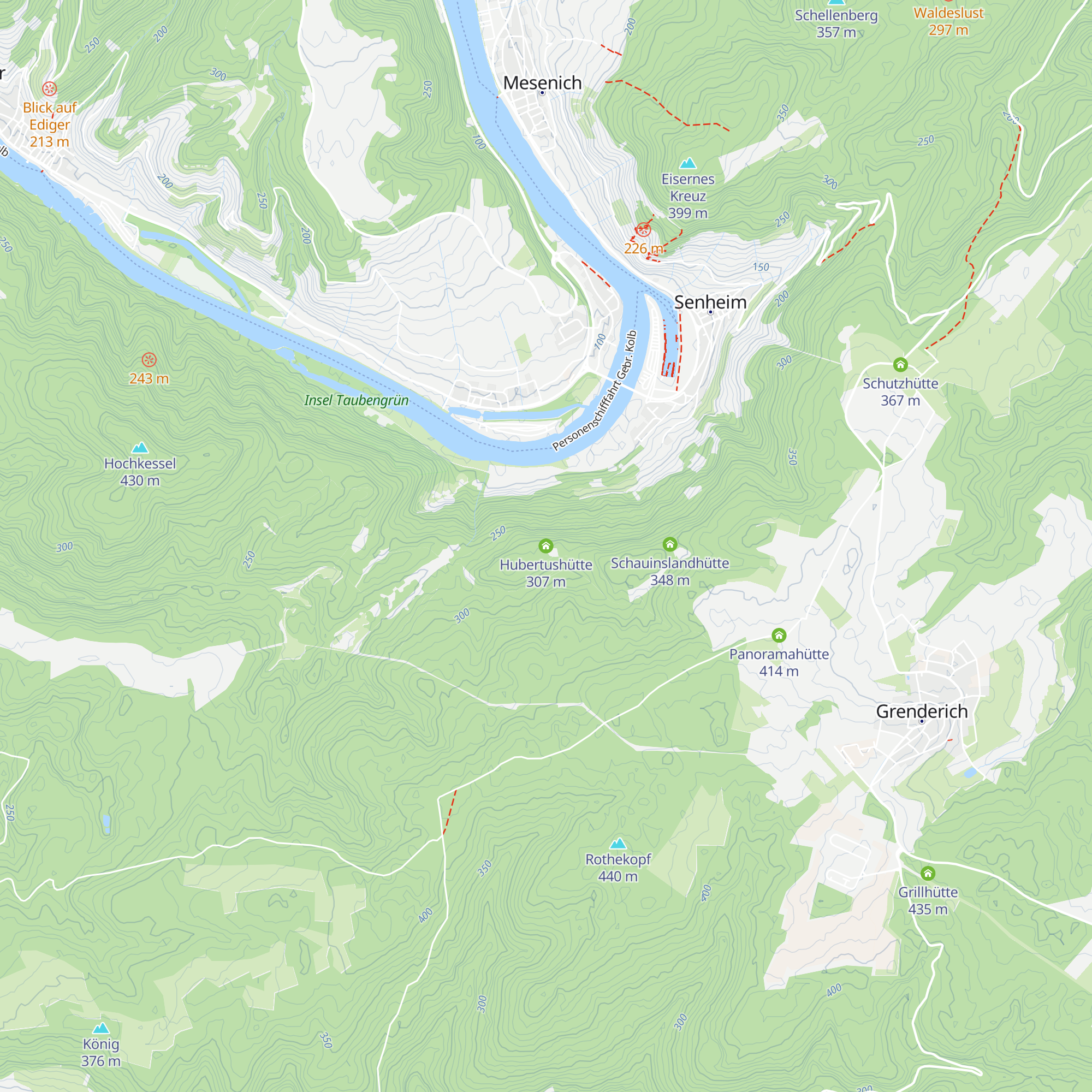 Hubertushütte map