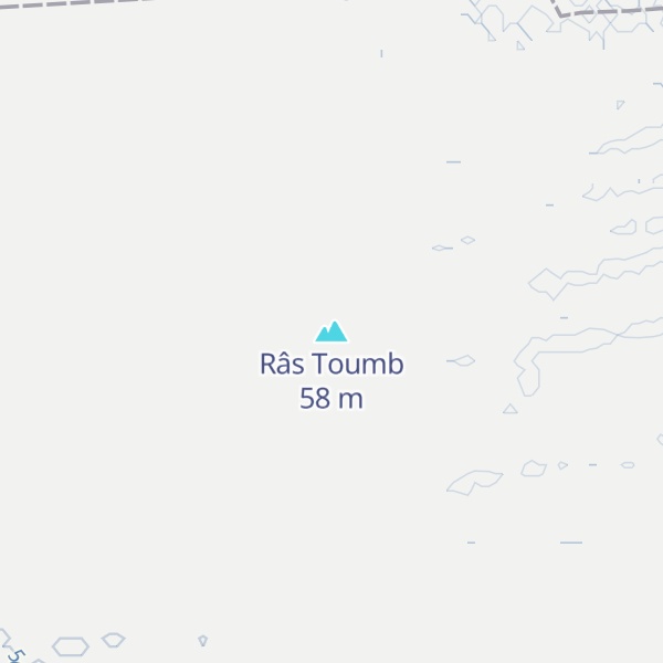 Map of Râs Toumb