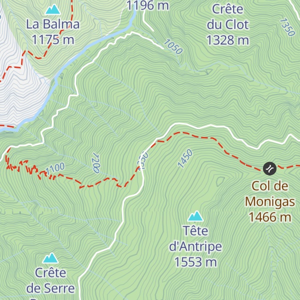 Map of Maison Forestière de Selva Plane