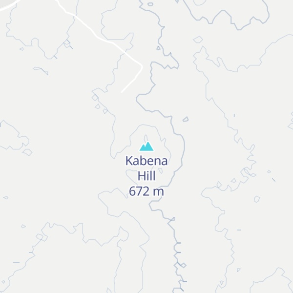 Map of Kabena Hill