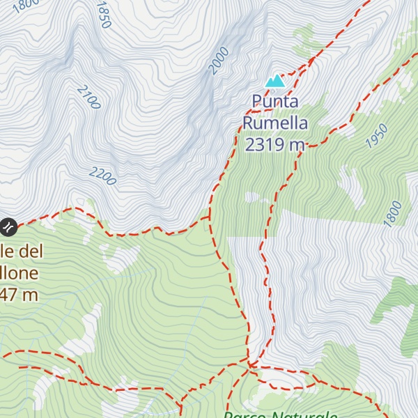 Map of Punta Razil