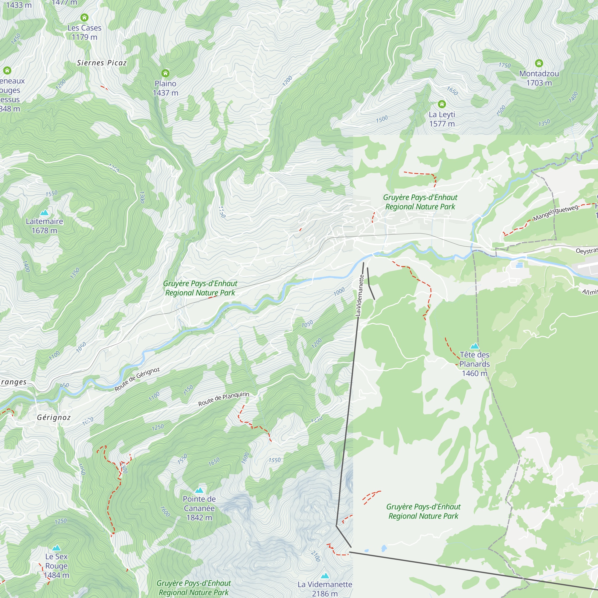 Le Clos des Pierres map