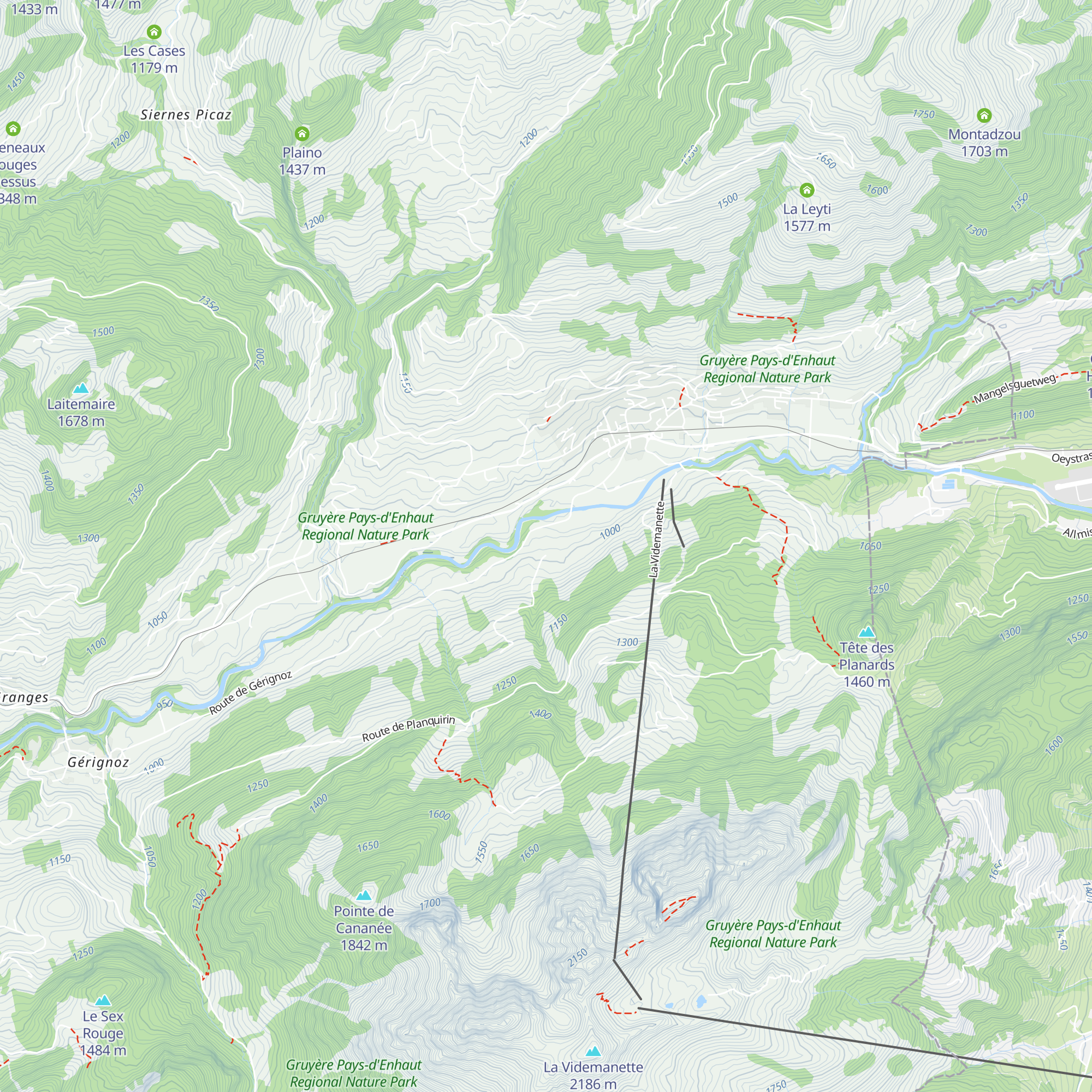 Le Clos des Pierres map