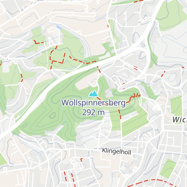 Map of Wollspinnersberg