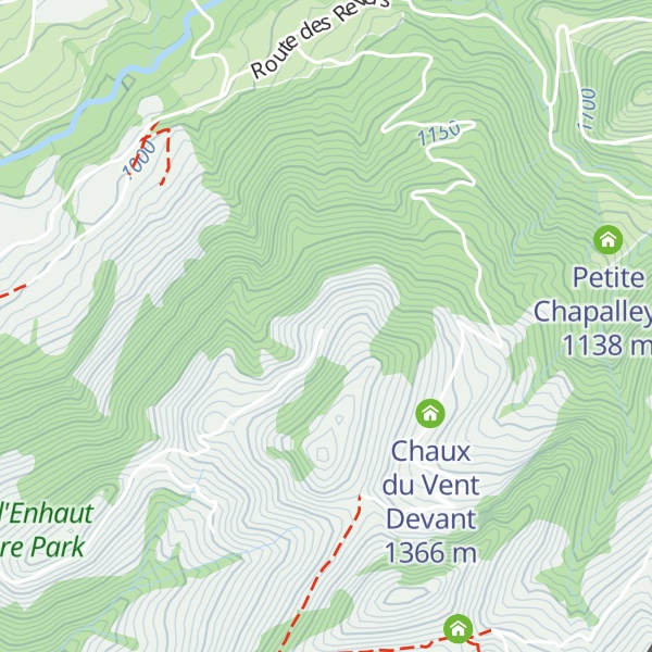 Map of La Chufry