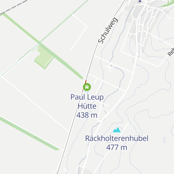 Map of Paul Leup Hütte