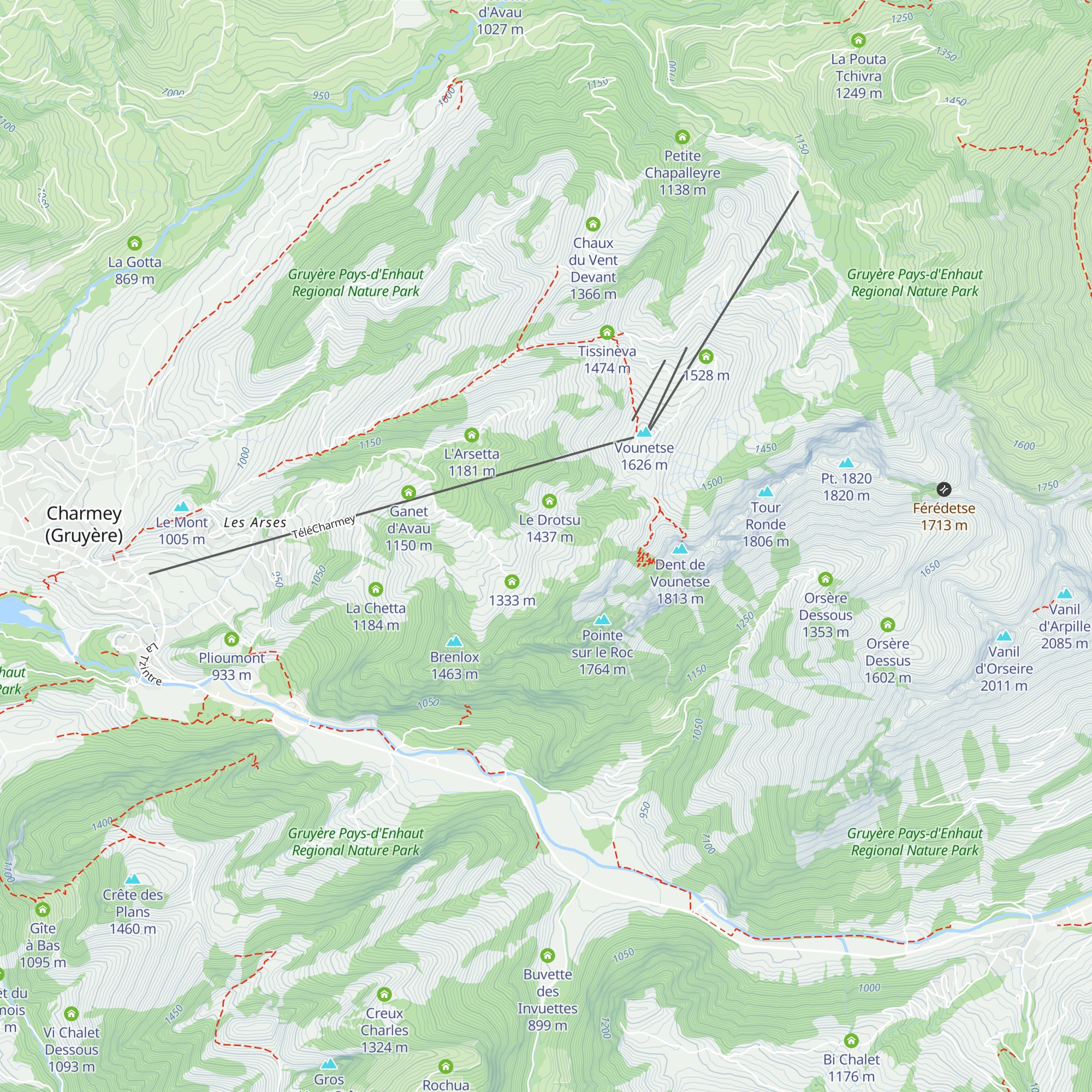 Vasilière du Ganet map