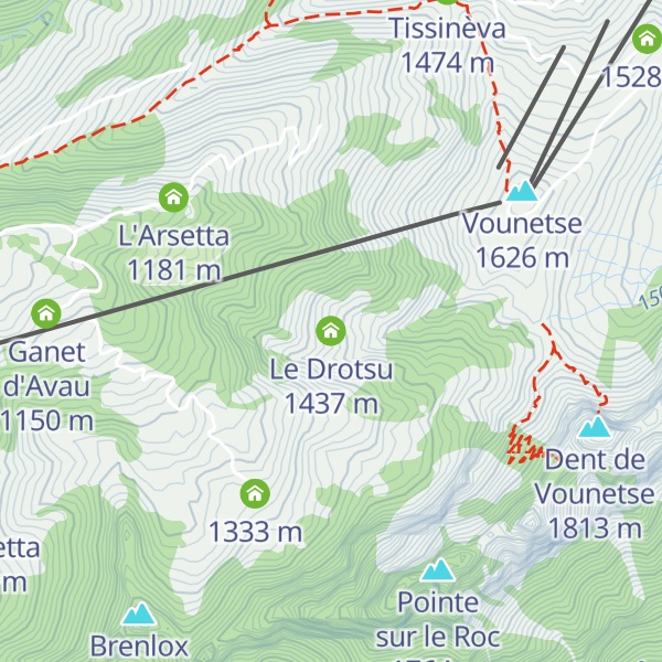 Map of Le Drotsu