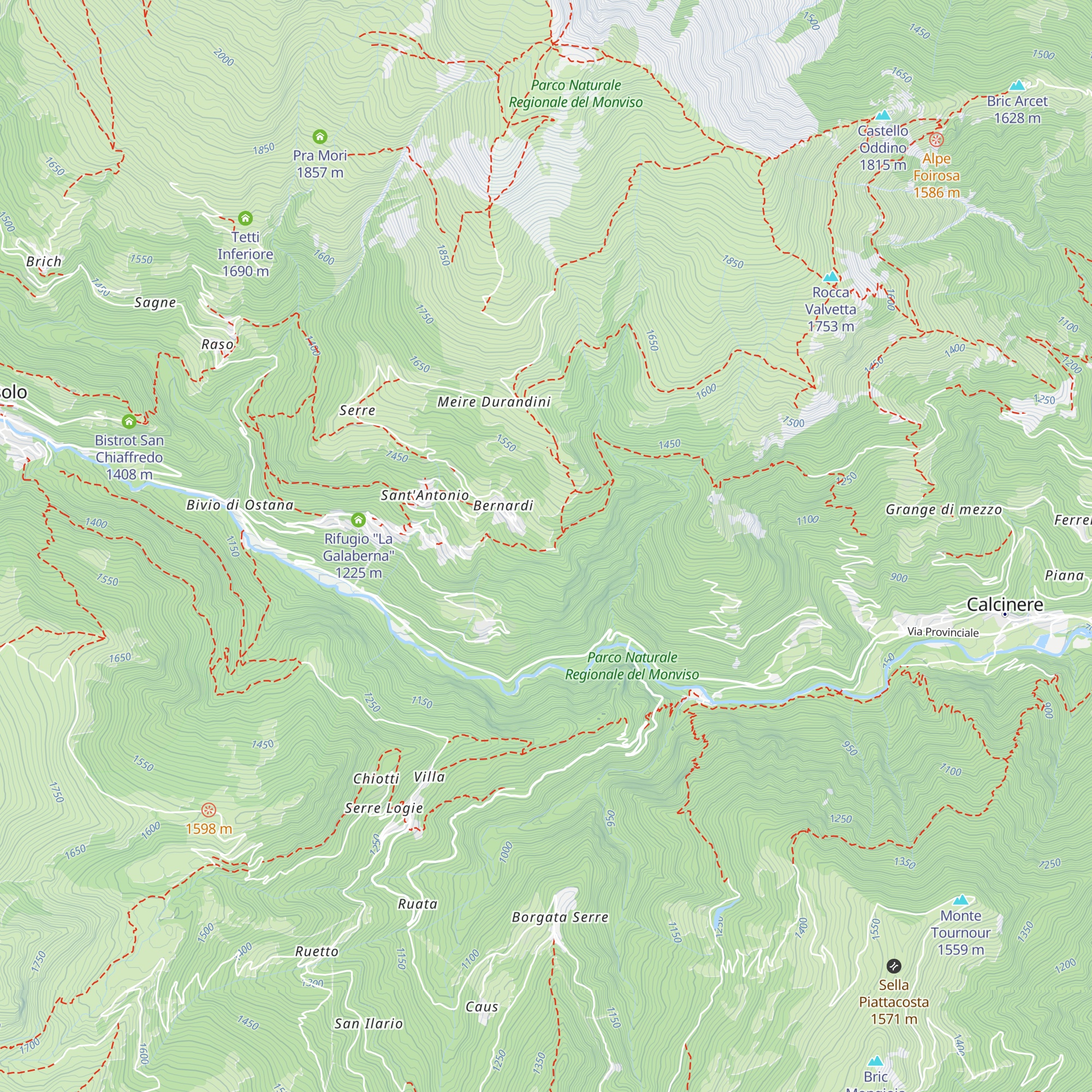 San Nicolao map
