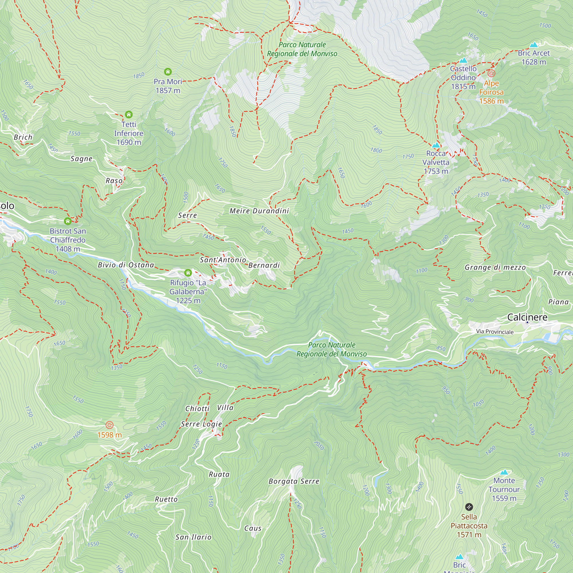 San Nicolao map