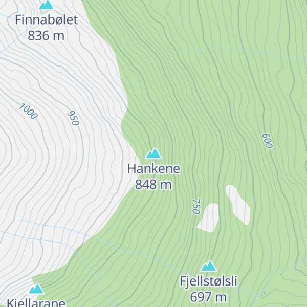 Map of Hankene