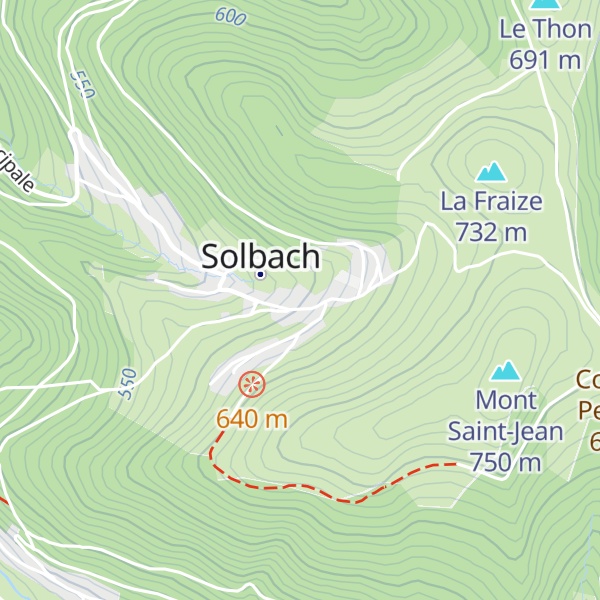 Map of Gîte Monique Digeon
