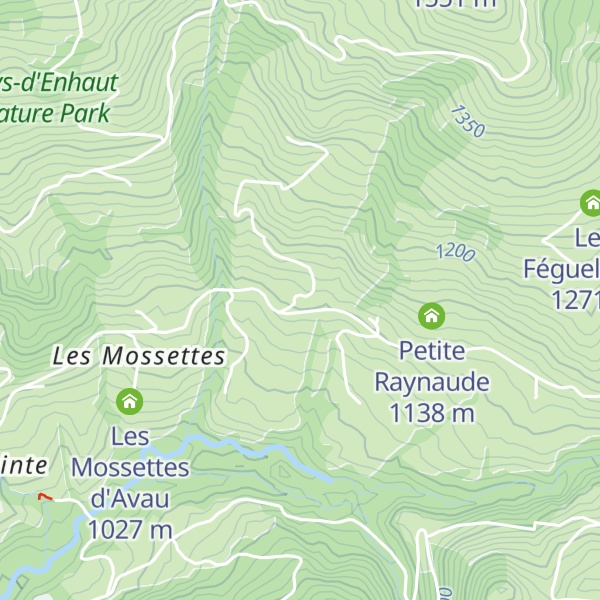 Map of Les Planfèches