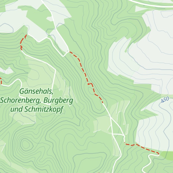 Map of Gänsehals