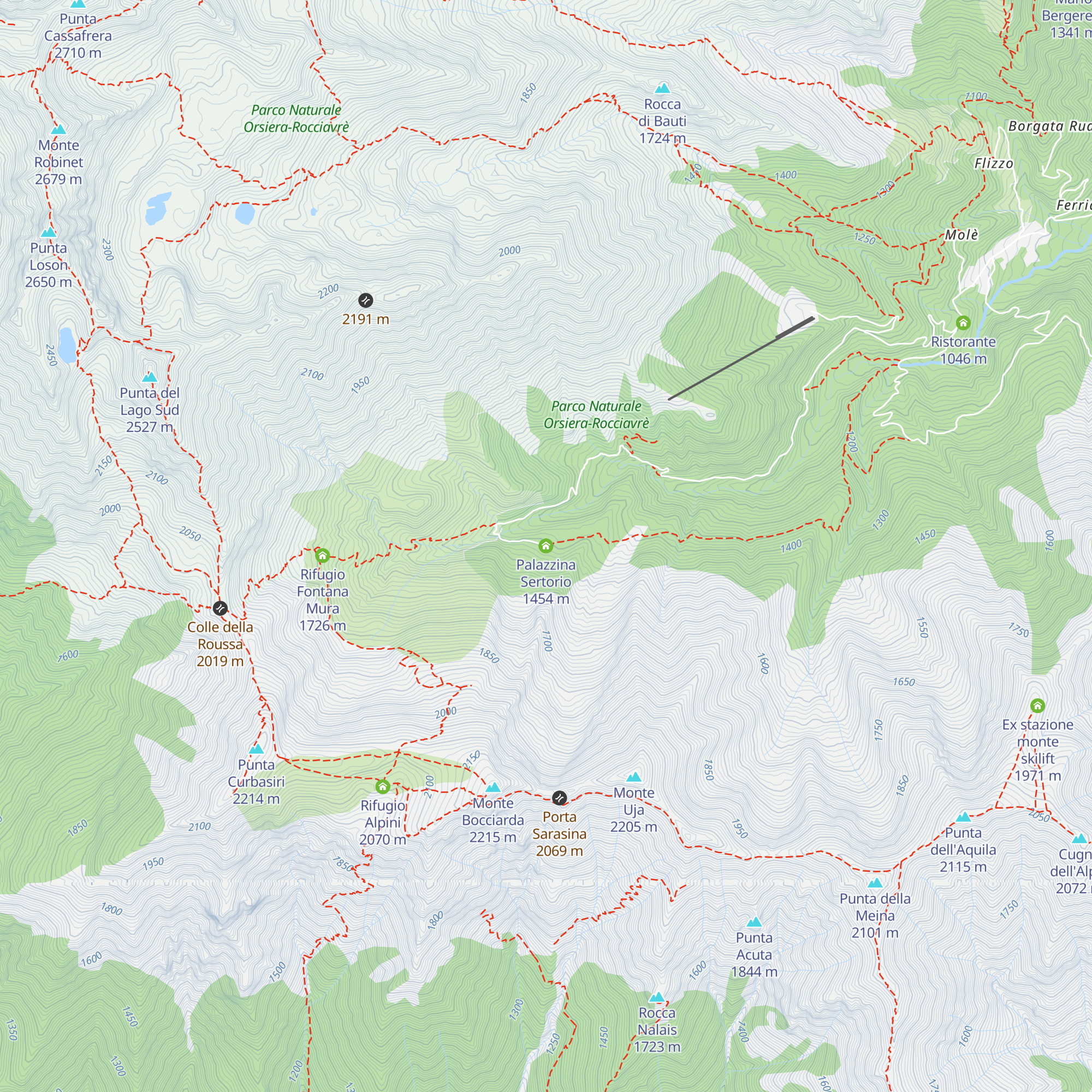 Palazzina Sertorio map