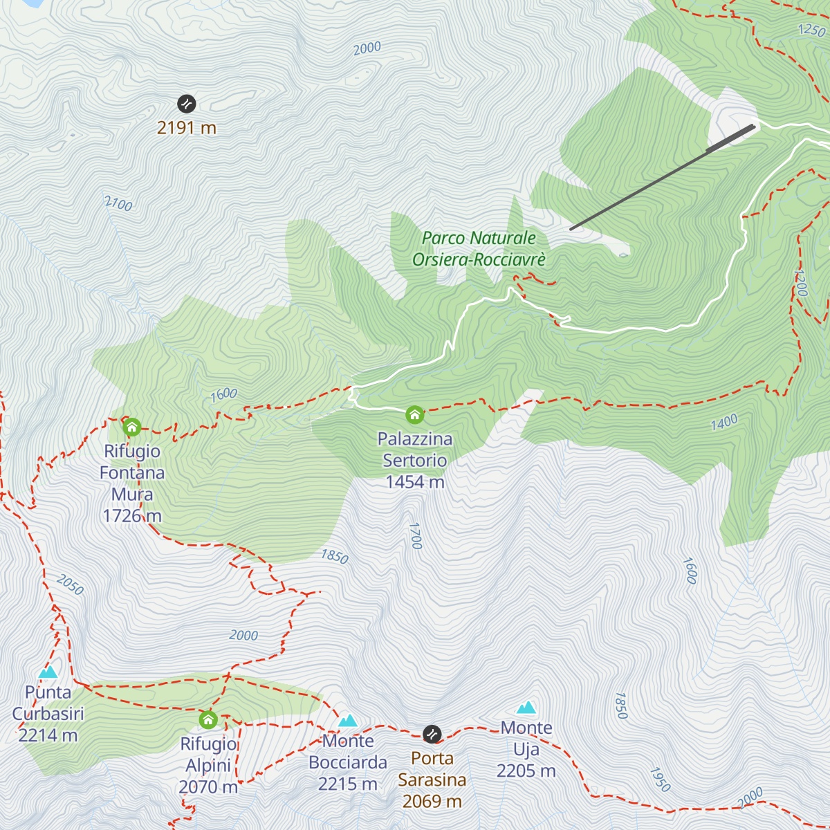 Palazzina Sertorio map
