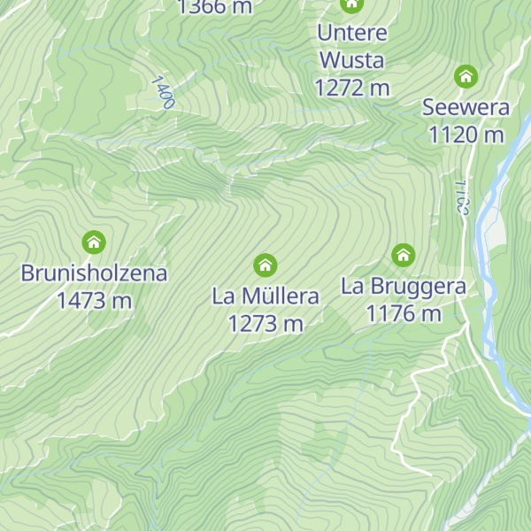 Map of La Müllera