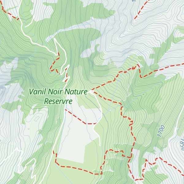 Map of La Féguelena