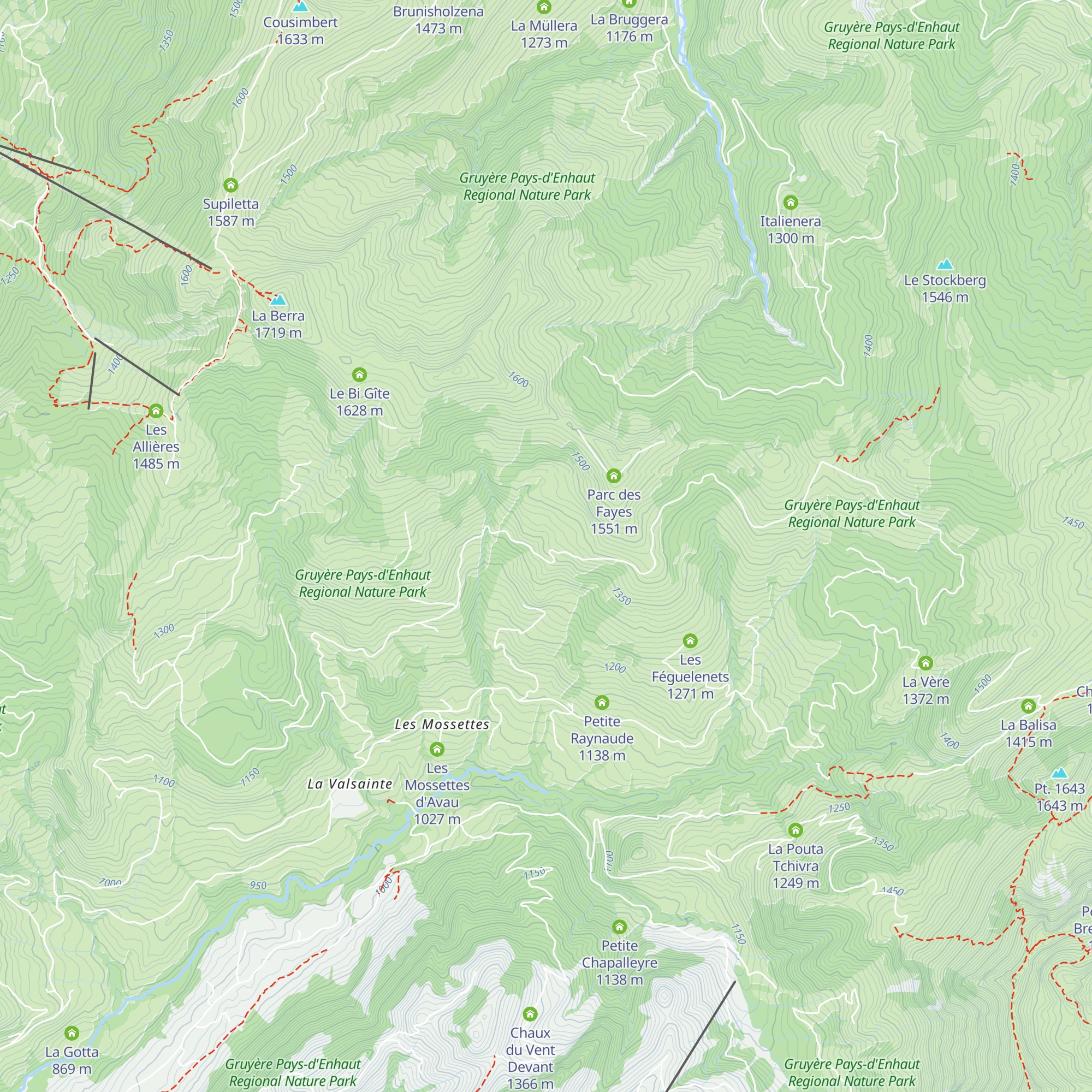 La Petoletta map