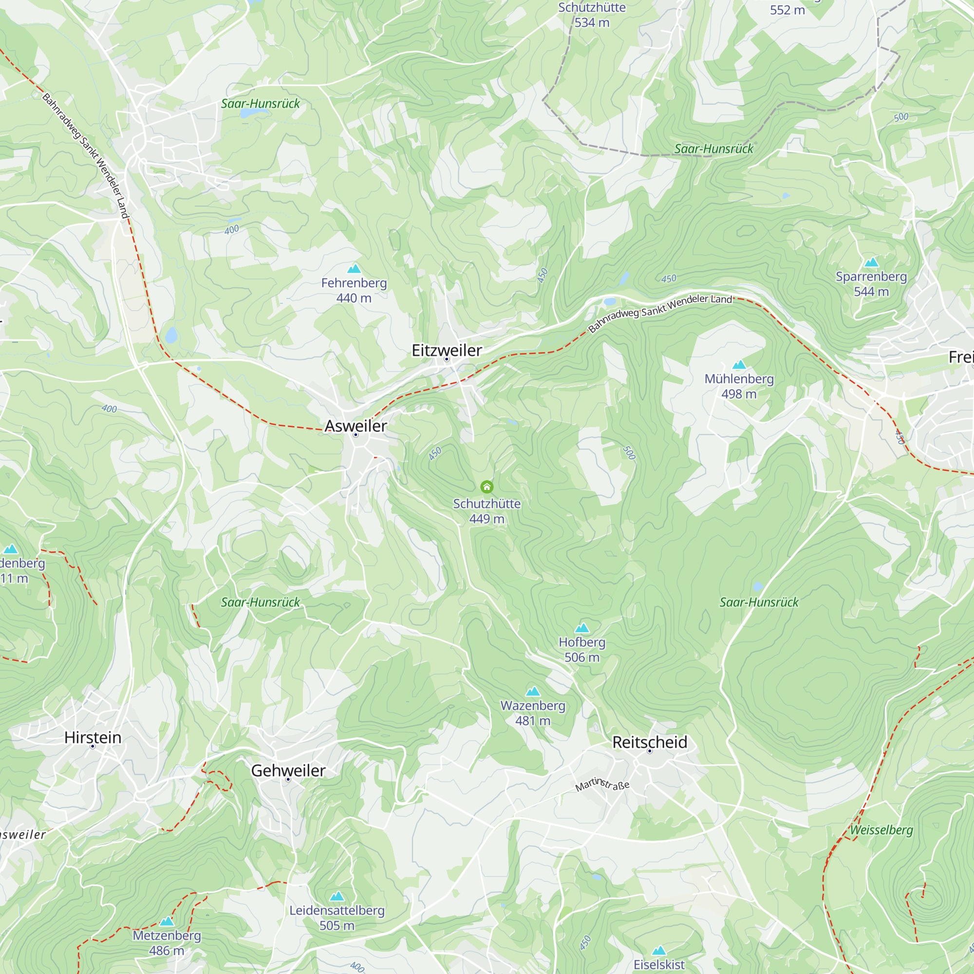Schutzhütte map
